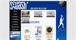 Desktop Screenshot of liguecentre-squash.fr
